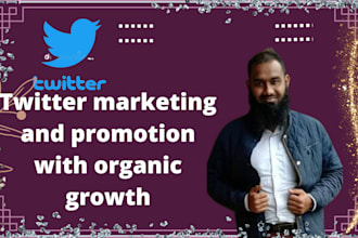 do super fast twitter marketing and promotion