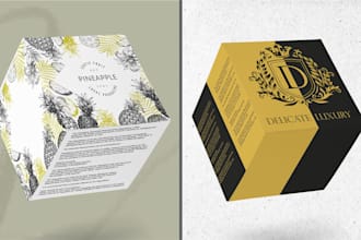 do premium high quality product packaging and label design