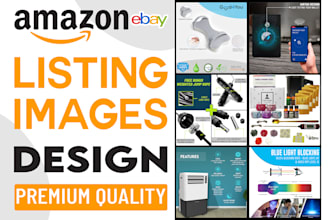 design amazon product listing images