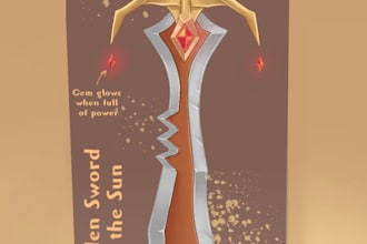 design an anime weapon for your ocs