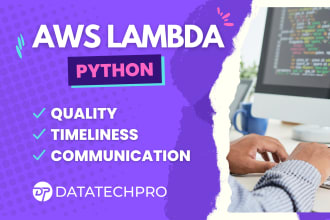 create AWS lambda function in python