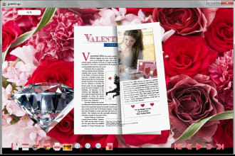 make a 3D Digital Greeting Card with Background music