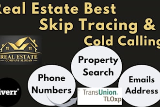 do real estate skip tracing and real estate cold calling