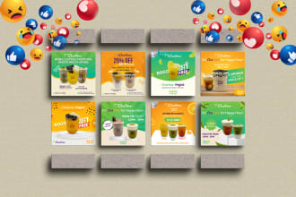 design stunning instagram posts, podcast covers, and social media kit