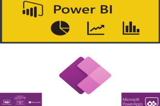do power apps power bi and tableau dashboard,  visualization