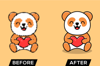 vectorize or rectify your logo or image