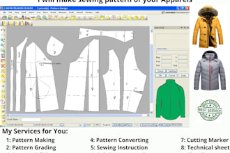 make sewing patterns of your clothing