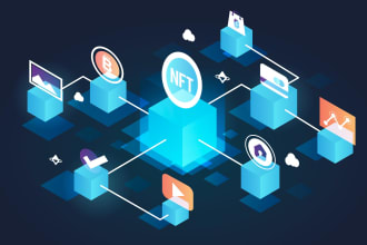 develop modern nft website web3 mint smart contracts