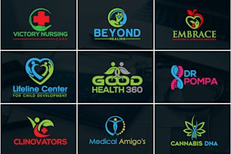 do medical healthcare dental pharmacy and clinic logo