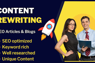 rewrite your article, blog or website content