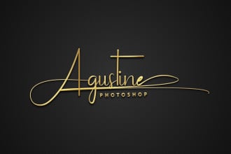 design luxury signature and handwritten business logo
