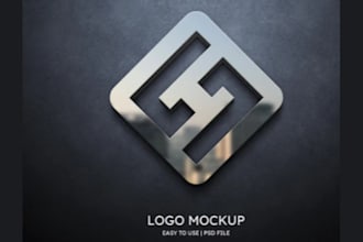 design an eye catchy logo in canva