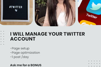 manage your twitter account
