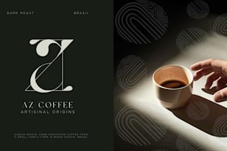 modern logo with strong visual identity