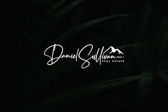 design signature handwritten logo