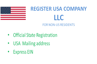 register formation US llc company for non US resident with ein