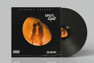 professionally design your album cover or single cover