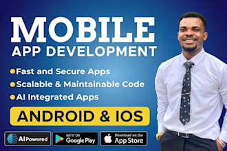 building ai, android and IOS developer, flutter development,
