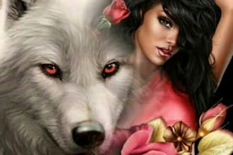 ghostwrite werewolf vampire hybrid romance story