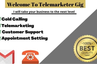 do cold calls, lead gen, appointment setting, inbound calls