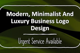 do flat professional minimal logo design