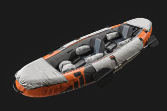create 3d  assets with  textures for your games