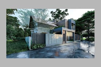 do 3d design and renderings for the buildings