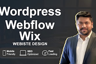 design redesign your webflow, wix and wordpress websites