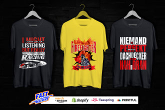 do a t shirt design with your idea in 24 hours