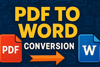 convert pdf documents to word format for you