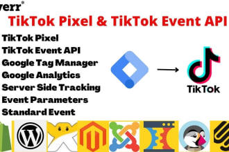 setup tiktok pixel and tiktok event API with GTM