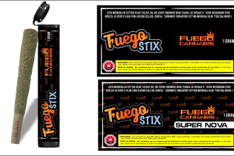 do pre roll label design cannabis items