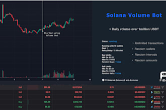 create a solana volume bot