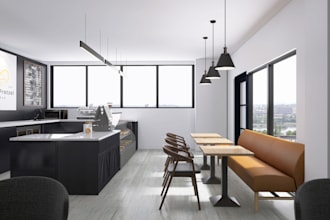 do interior design, rendering and VR 360 tour of your space