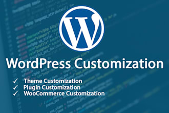 do any wordpress customization
