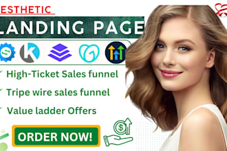 create landing pages, lead pages, sales funnel in system io, gohighlevel