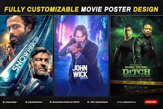make professional movie poster design