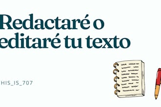creare o editare tu texto
