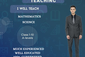 teach online math and science