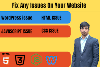 fix wordpress HTML CSS and javascript react issues