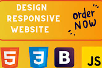 create a professional website as you need