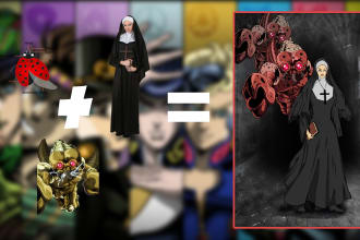 draw you as a character in jojo bizzare adventure