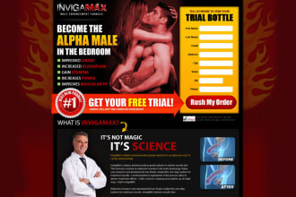 design beautiful landing or sales page