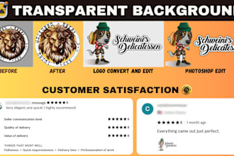 make transparent logo and remove background in 15 minutes