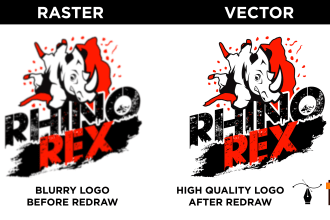 vectorize your logo, convert image to vector