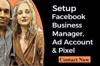 setup facebook business manager, fb ad account, fb pixel on zoom call