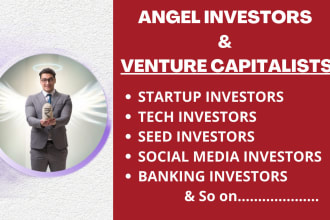 share angel investors or vcs email addresses for start up