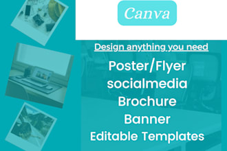 create any design using canva