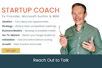 be your startup coach