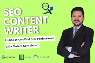 be your SEO content writer, article and blog post writer